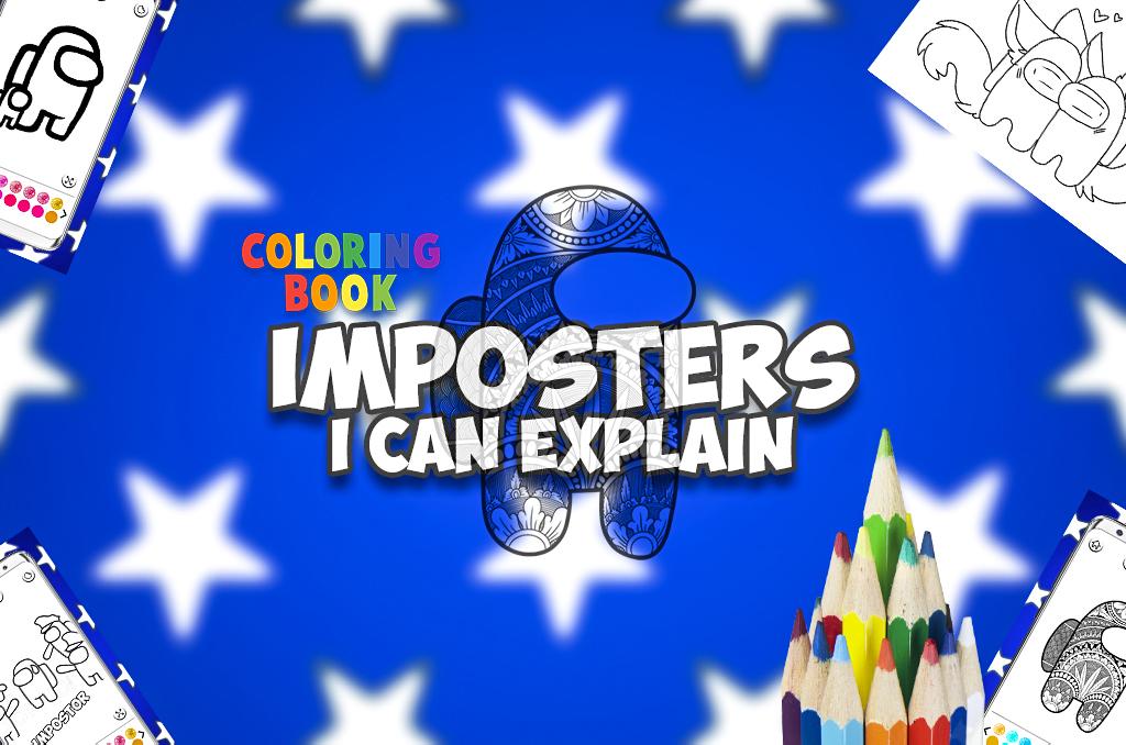 Among Us Coloring Book Amongus Imposter Offline For Android Apk Download