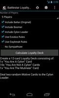 Battlestar Loyalty Deck پوسٹر