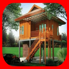 ミニマリストの木造住宅のデザインのアイデア アイコン