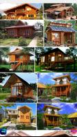 ミニマリストの木造住宅のデザインのアイデア スクリーンショット 1