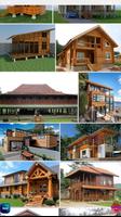برنامه‌نما minimalist wooden house design عکس از صفحه