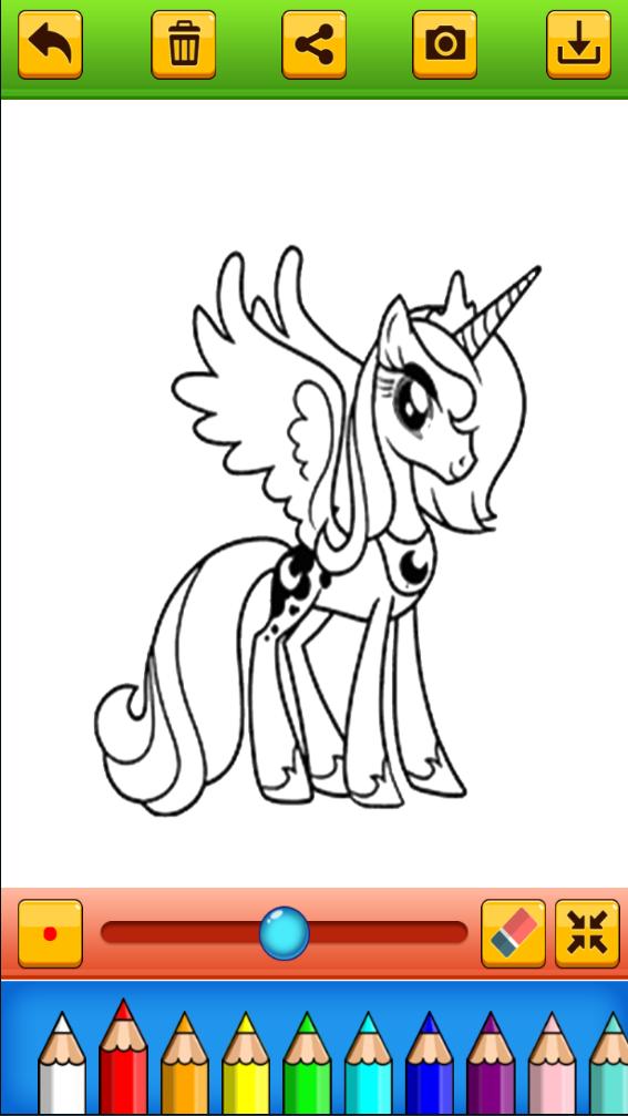 Download Kawaii Unicorn Coloring Book For Android Apk Download