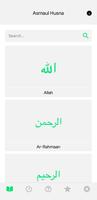 Asmaul Husna 99 Names of Allah poster