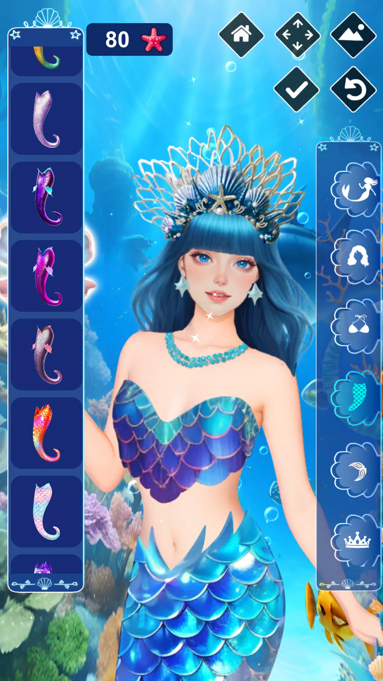 Download do APK de Jogo de maquiagem da princesa sereia e vestir