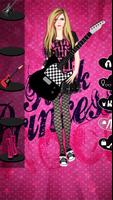 Avril Lavigne Dress up game capture d'écran 1