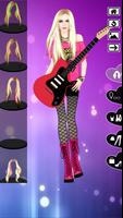 Avril Lavigne Dress up game 스크린샷 3