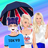 大きな旅行 - 旅行ドレスアップ アイコン