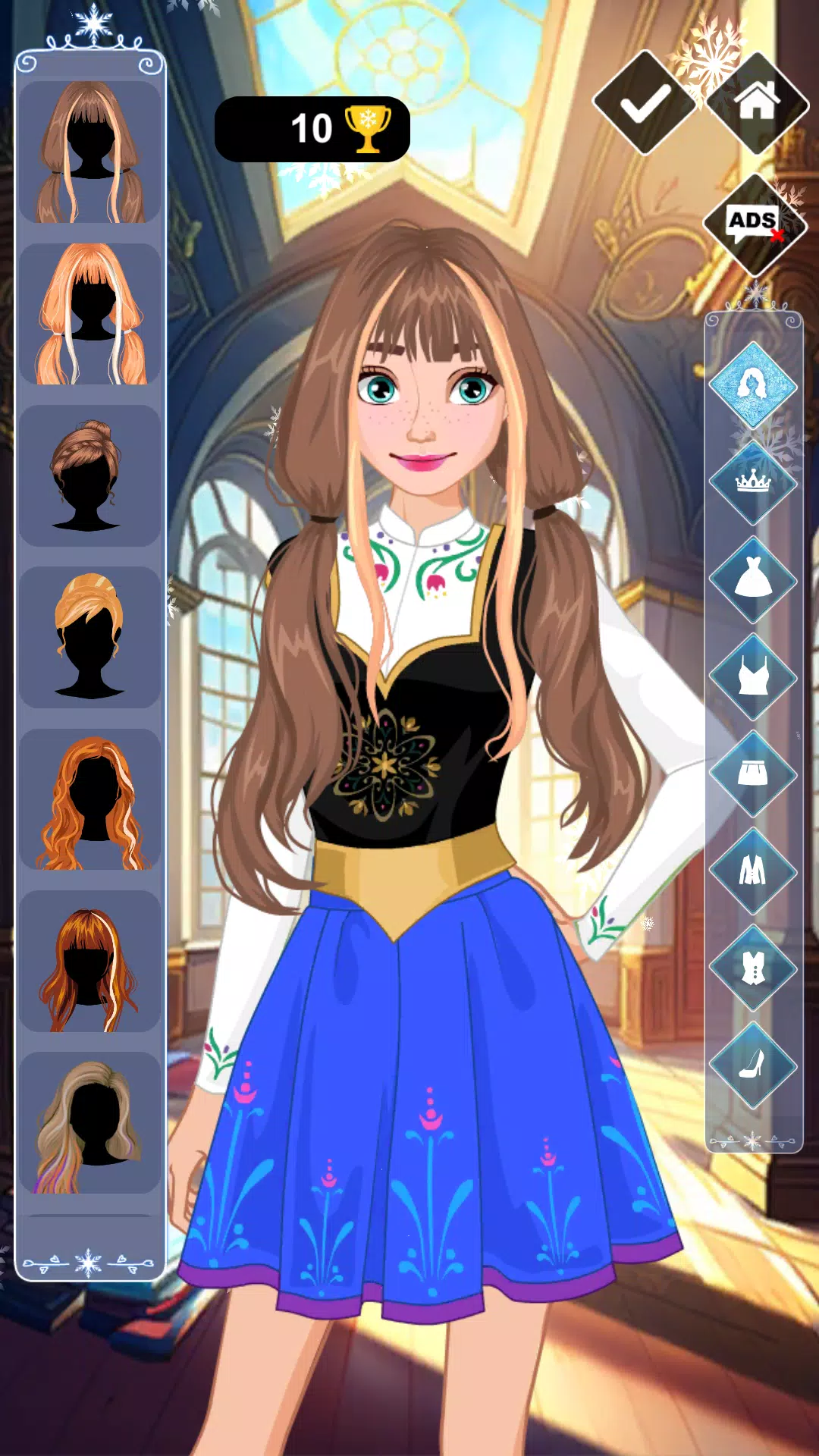 Download do APK de Princesa Elsa Dress Up Jogos para Android