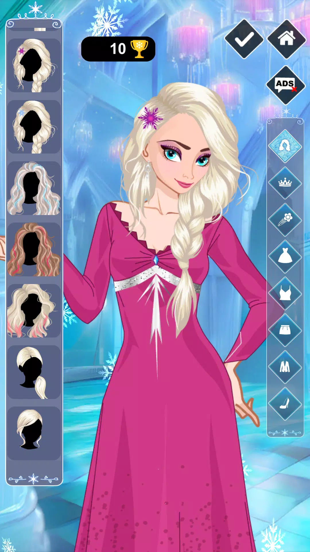 Download do APK de Princesa Elsa Dress Up Jogos para Android