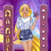 Golden princess dress up game 图标