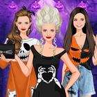 Halloween-Anziehspiel Zeichen