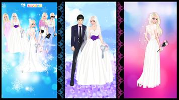 氷のような結婚式-冬のドレスアップ ポスター