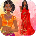 Indian Sari dress up