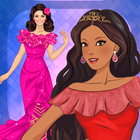 Vestir a la princesa latina icono