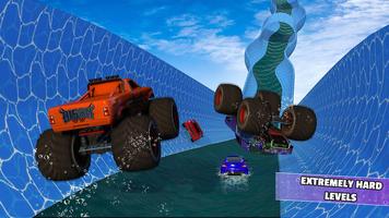 Aqua Cars Uphill Water Slide Rally 3D capture d'écran 2