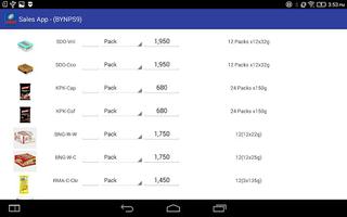 MDG Tablet Sale App capture d'écran 1
