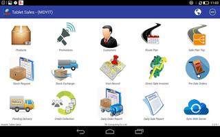 MDG Tablet Sale App capture d'écran 3