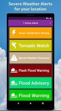 Severe Weather Alerts poster