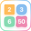 Get Fifty: Jogo de blocos. Drag n merge numbers