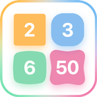 Get Fifty: Drag n Merge Numbers Game, Block Puzzle ไอคอน