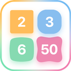 Get Fifty: Drag n Merge Numbers Game, Block Puzzle آئیکن