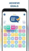 Get Fifty: Drag n Merge Numbers Game, Block Puzzle اسکرین شاٹ 2