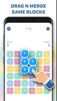 Get Fifty: Drag n Merge Numbers Game, Block Puzzle-poster