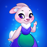 Rabbit tiles: mahjong puzzle icon