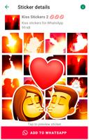 Kiss Stickers Affiche