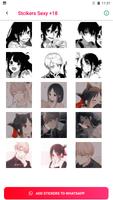 Anime Stickers Sexy +18 스크린샷 3