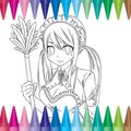 Adult Sexy Anime Coloring Book