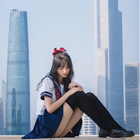 Sexy Japanese School Girl-icoon