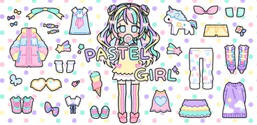 Pastel Girl : Dress Up Game