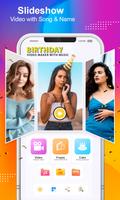 Birthday Video Maker with Song Affiche