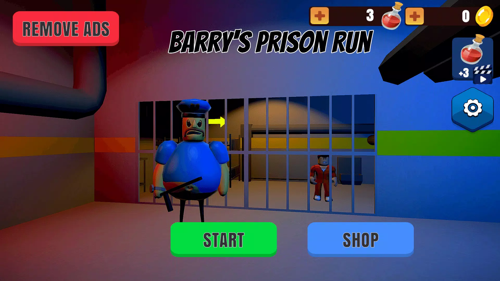 COMO ESCAPAR DA PRISÃO SEGURA DO ROBLOX!! (👮🏽‍♂️Escape Prison Obby) 