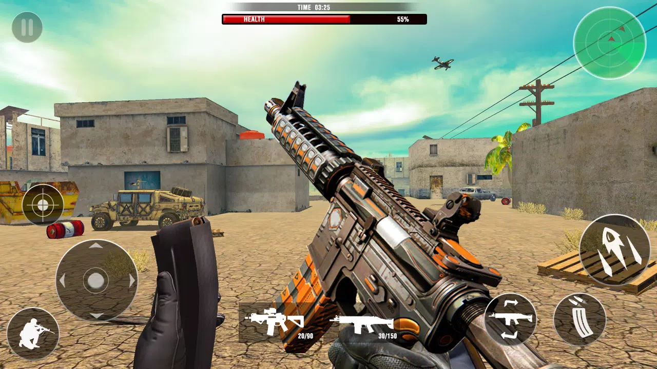 FPS Encounter Secret Mission: Gun Shooting Games Game for Android - Download