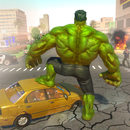 Green Monster Hero City Battle APK