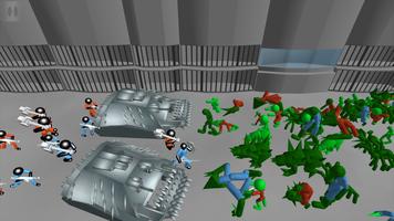 Stickman Prison Battle Zombies screenshot 2