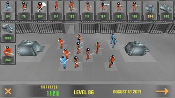 Stickman Prison Battle Zombies screenshot 3