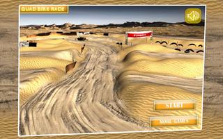 Quad Bike Race Desert Offroad capture d'écran 1