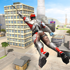 Rope Robot Hero Crime Fighter أيقونة