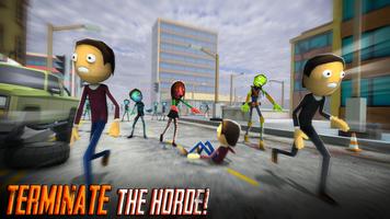 القناص Stickman: ألعاب Zombie تصوير الشاشة 2