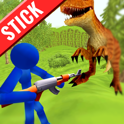stickman: caccia ai dinosauri