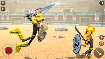 Battle Simulator: 3D Gladiator الملصق