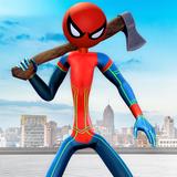 Stick Rope Hero Spider Fight أيقونة