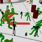 ستيكمان  الإضراب: Zombie Shoot أيقونة