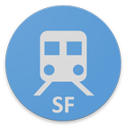 SF Metro Maps - BART + MUNI أيقونة
