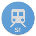 SF Metro Maps - BART + MUNI 图标