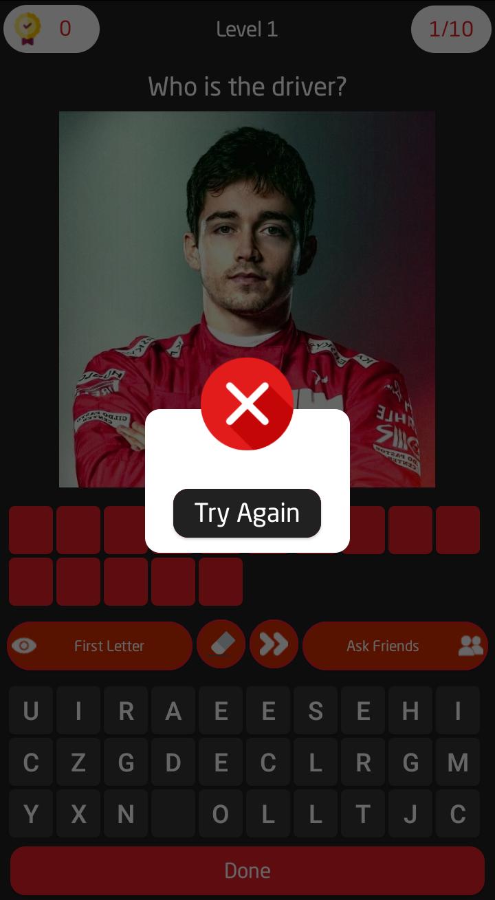 Formula ONE Racers Quiz — Guess F1 Drivers —Trivia for Android - APK  Download