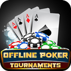 Offline Poker - Tournaments icône